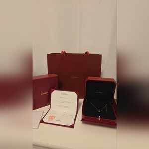 Cartier d'Amour pendant, brilliant-cut diamond, large model- Rose Gold